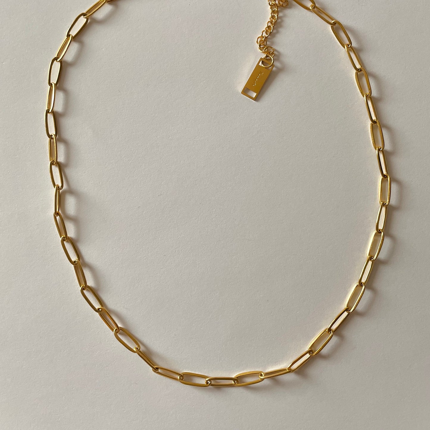 Paper Clip Chain Necklace - Namaste Jewelry Canada