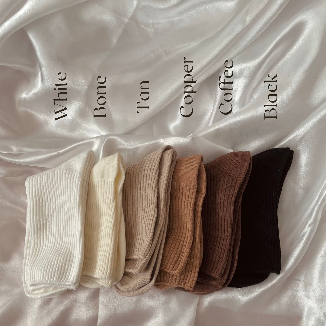 Ribbed Socks - Namaste Jewelry Canada