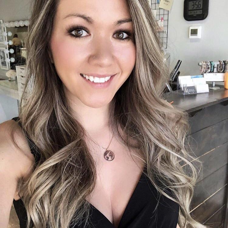 Rose Gold- 'MY WORLD' Necklace - Namaste Jewelry Canada