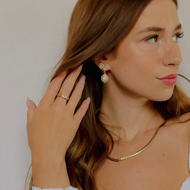 Rowan Chain Necklace - Gold - Namaste Jewelry Canada