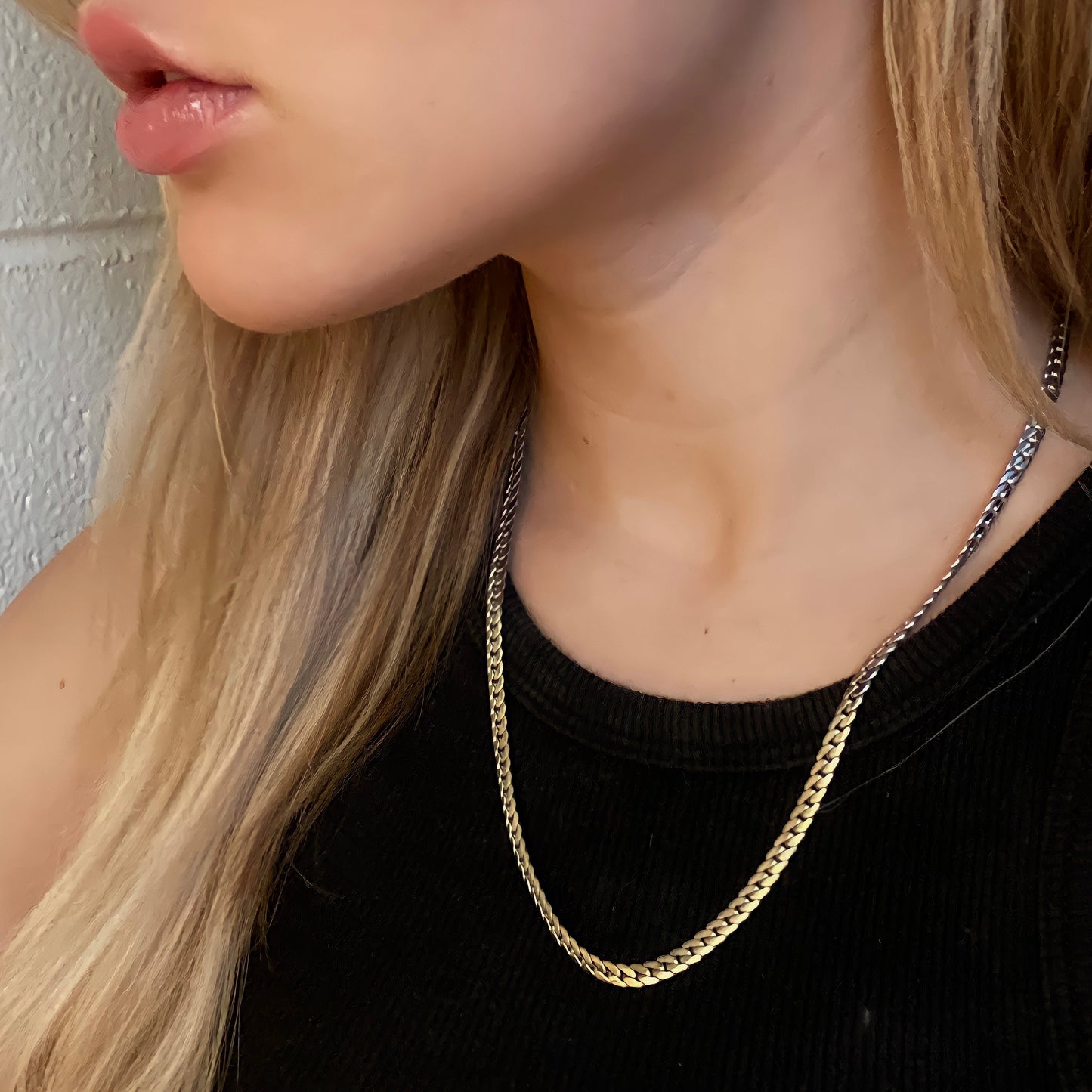 Rowan Chain Necklace - Silver - Namaste Jewelry Canada