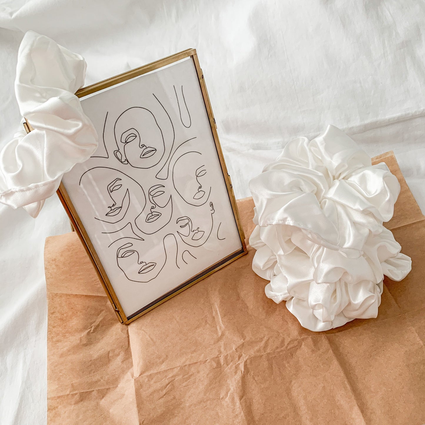 Satin Sweetheart Scrunchie - Namaste Jewelry Canada