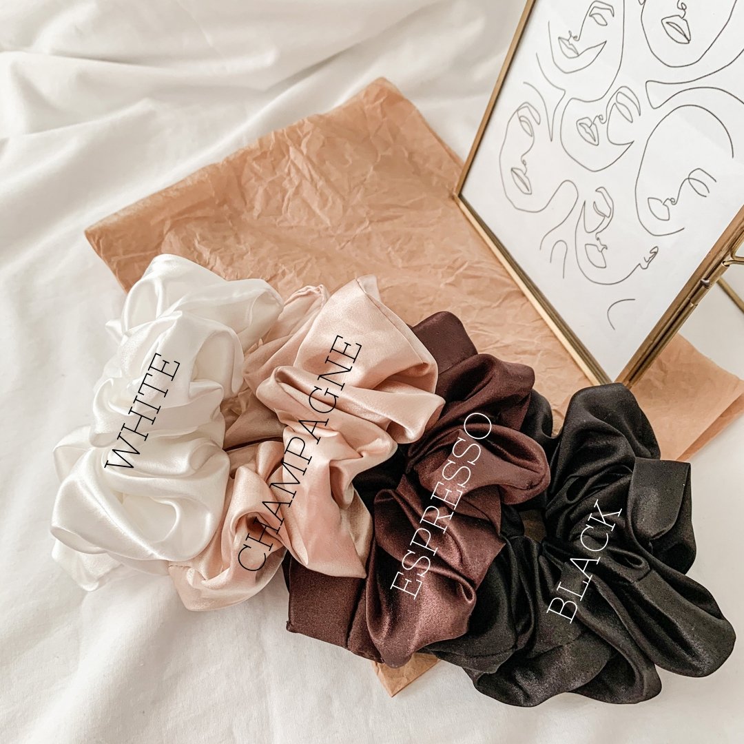 Satin Sweetheart Scrunchie - Namaste Jewelry Canada