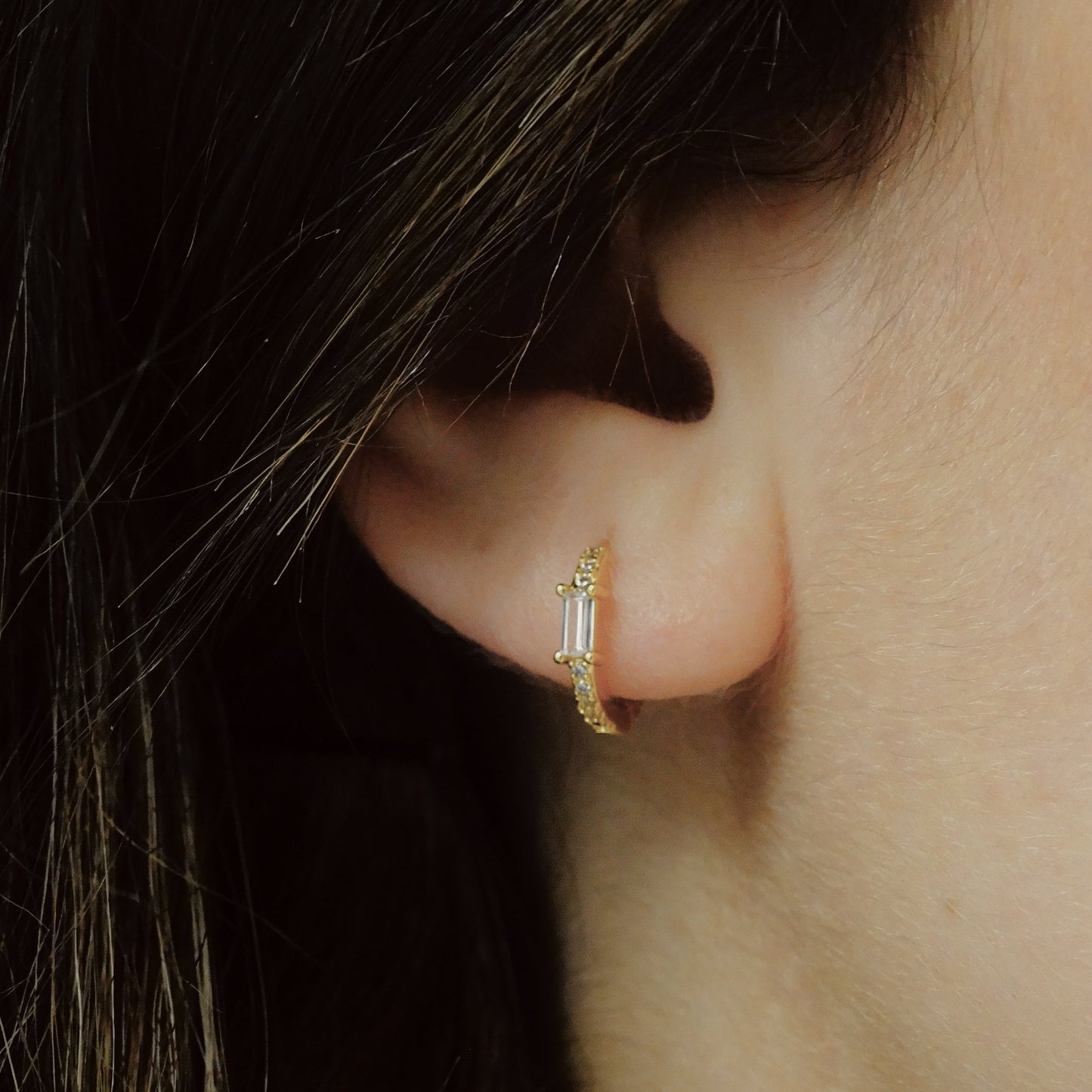 Sia Stone Huggies - Namaste Jewelry Canada