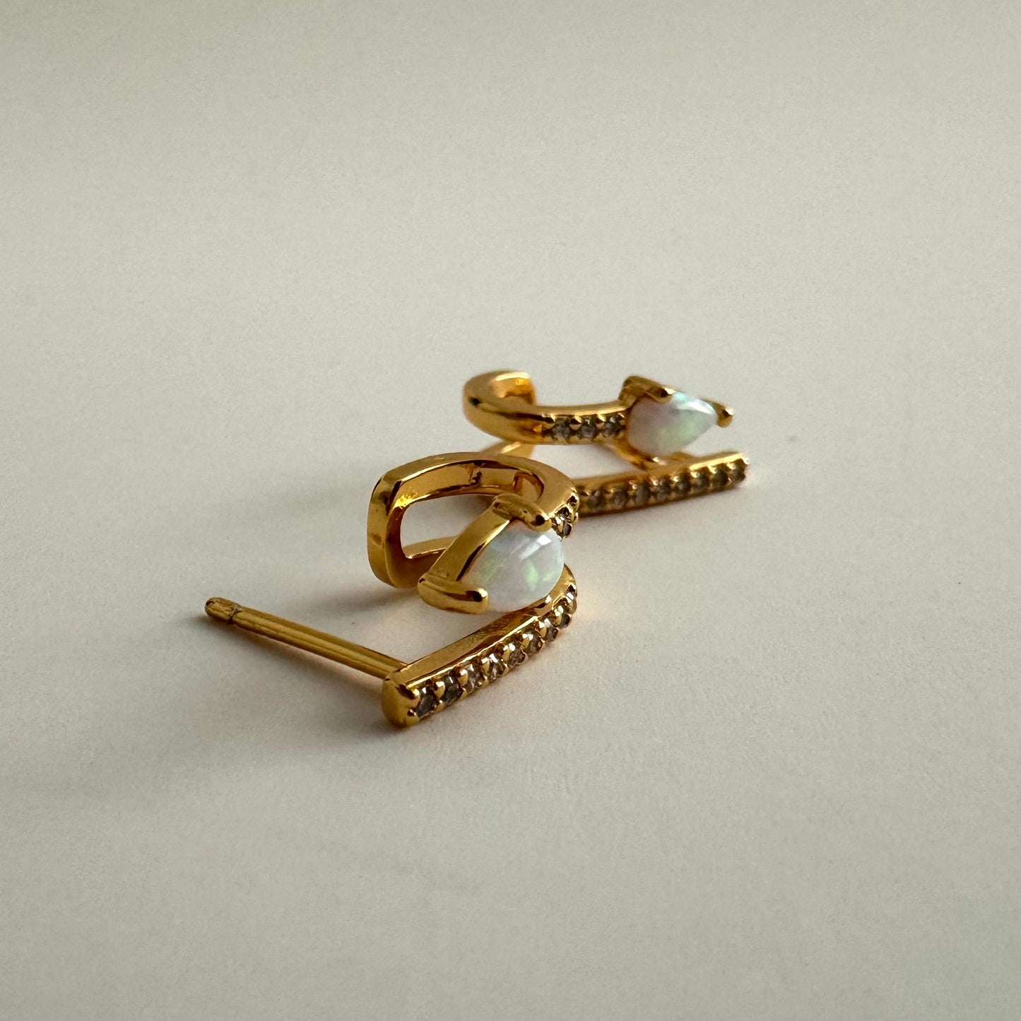 Sidra Double Huggies - Namaste Jewelry Canada
