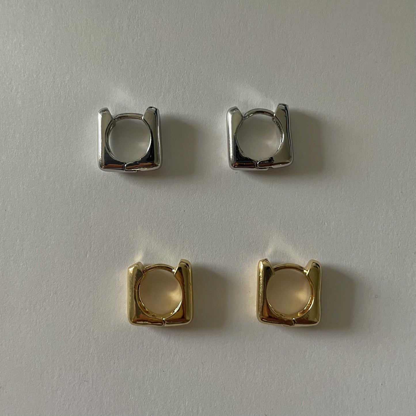 Square Huggies - Namaste Jewelry Canada