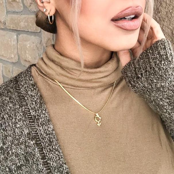 The Fierce Femme Necklace - Namaste Jewelry Canada