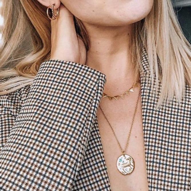 Wanderlust Zodiac Necklace - Namaste Jewelry Canada