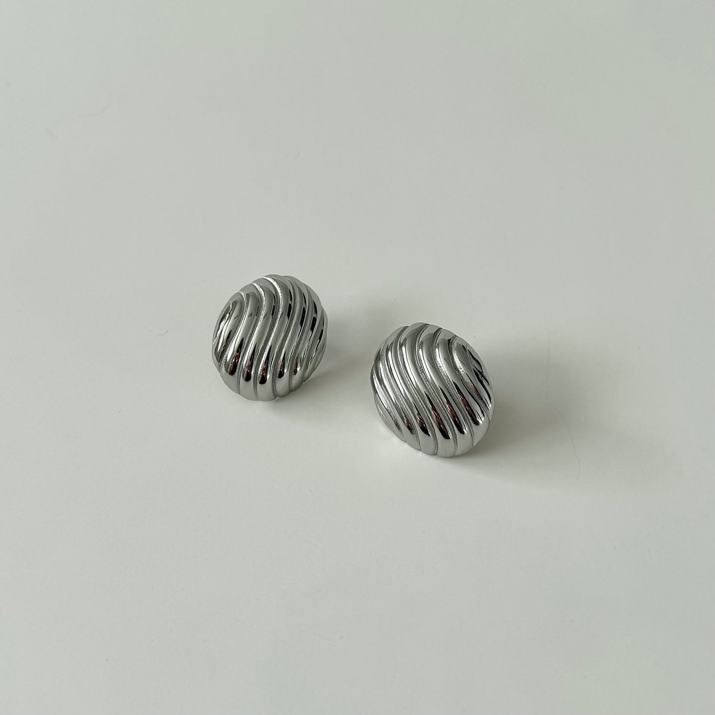 Wave Earrings-Silver - Namaste Jewelry Canada
