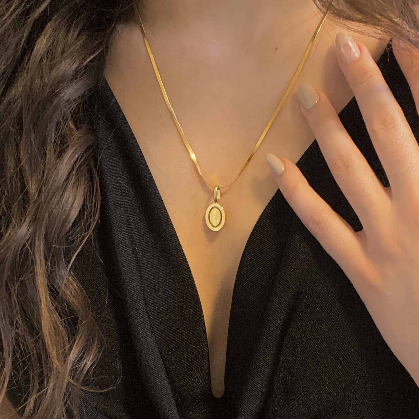 ‘You are Enough’ Affirmation Necklace - Gold - Namaste Jewelry Canada