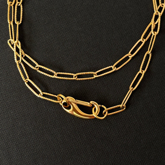 Aera Chain Necklace - Gold - Namaste Jewelry Canada