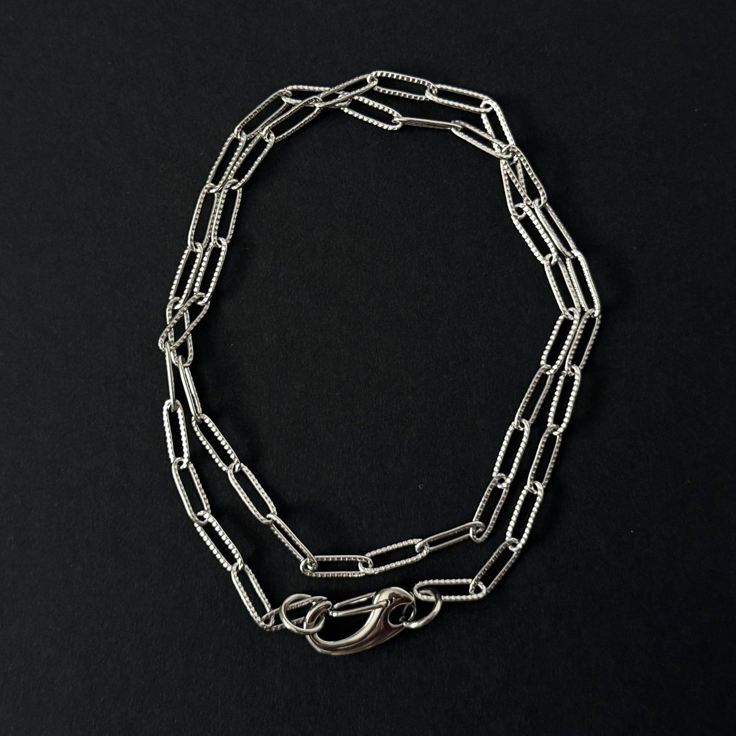 Aera Chain Necklace - Silver - Namaste Jewelry Canada
