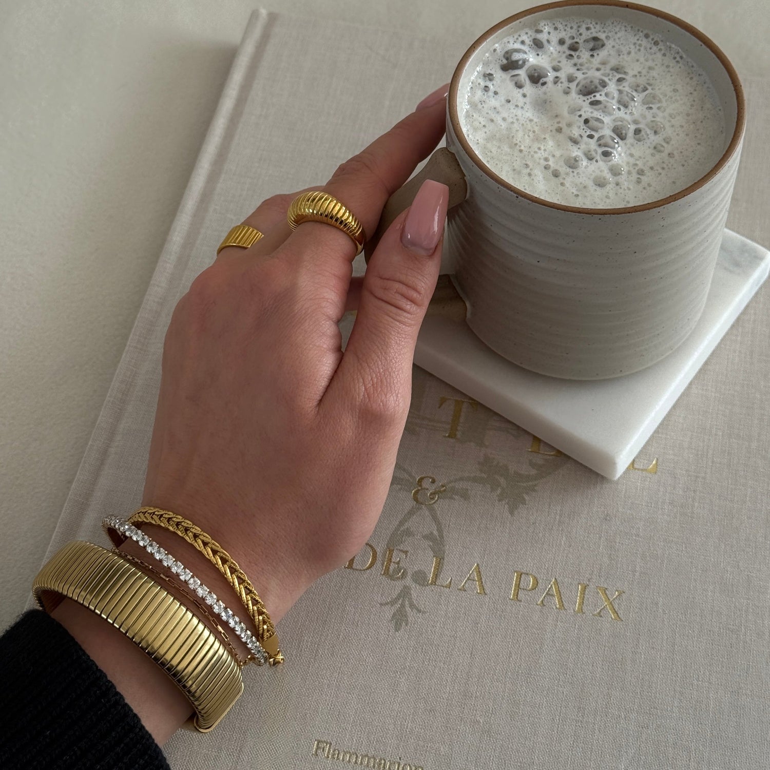 Aritzia Bracelet - Gold - Namaste Jewelry Canada