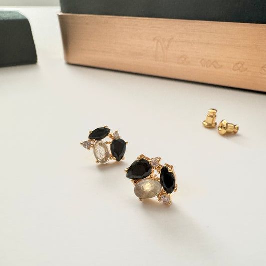 Aurora Cluster Studs - Namaste Jewelry Canada
