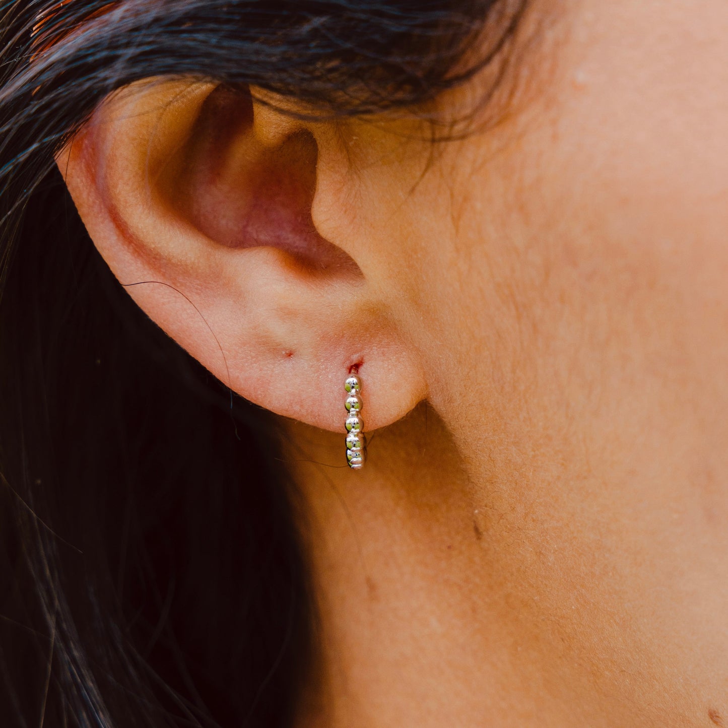Bubble Huggies - Silver - Namaste Jewelry Canada