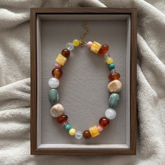 Casi Beaded Necklace - Namaste Jewelry Canada