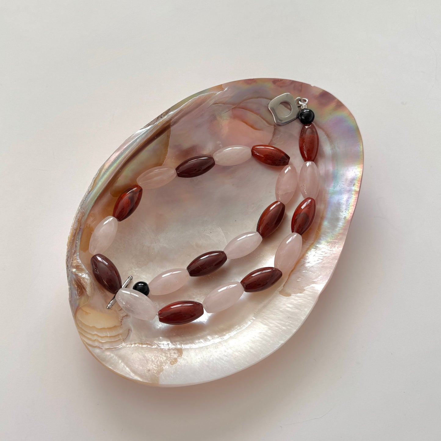 Cherry Beaded Necklace - Namaste Jewelry Canada