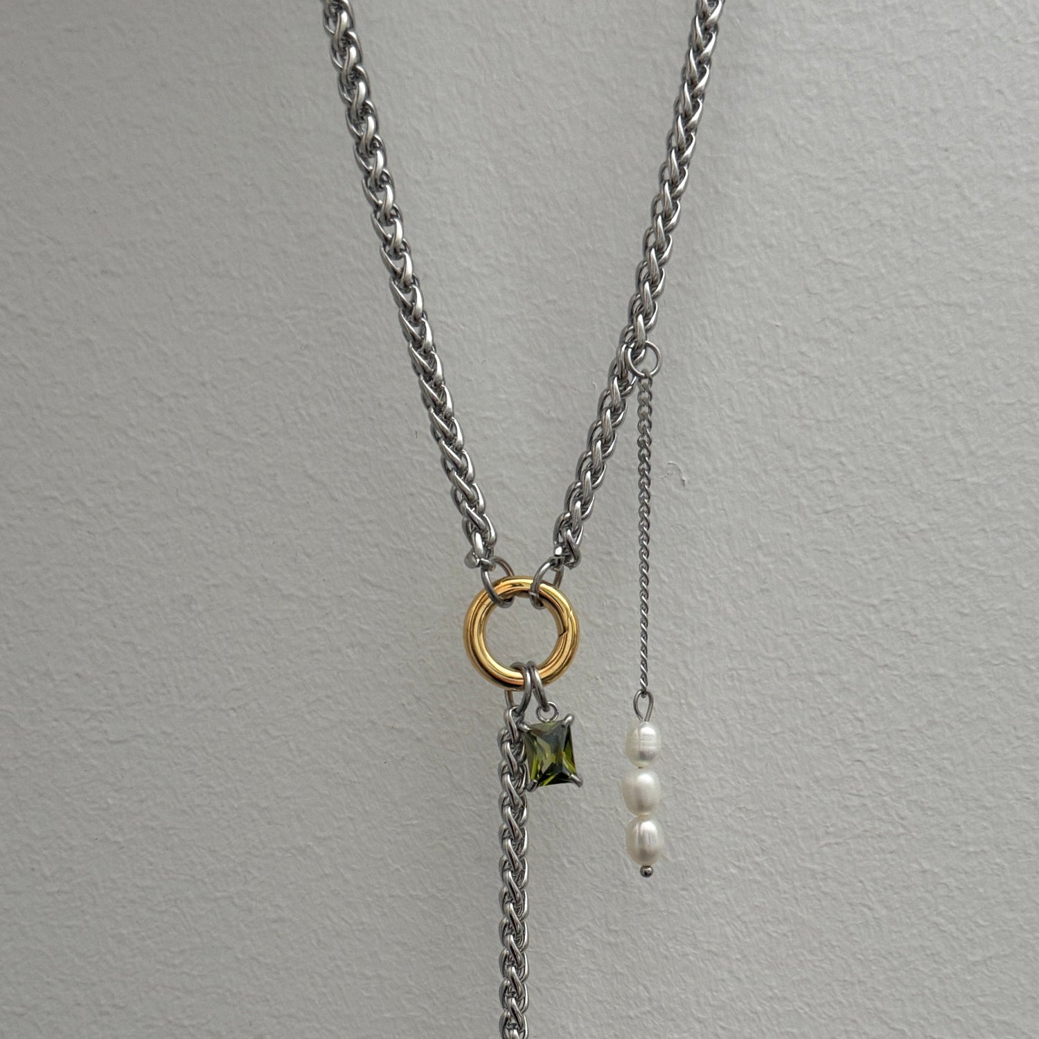 Chunky Lariat Necklace - Namaste Jewelry Canada