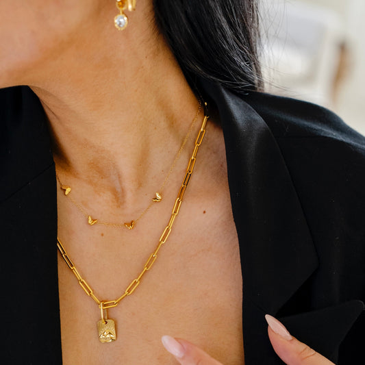 Dounia Butterfly Necklace - Namaste Jewelry Canada