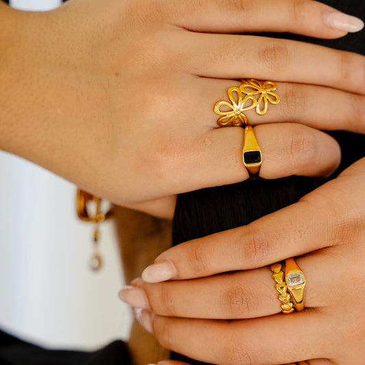 Flower Ring - Namaste Jewelry Canada