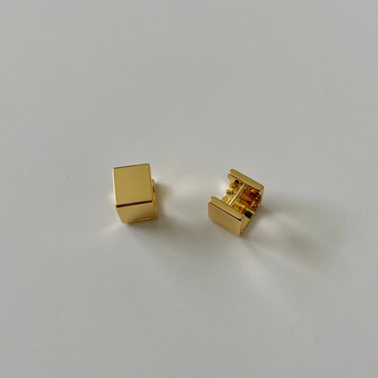 Lexi Square Huggies- Gold