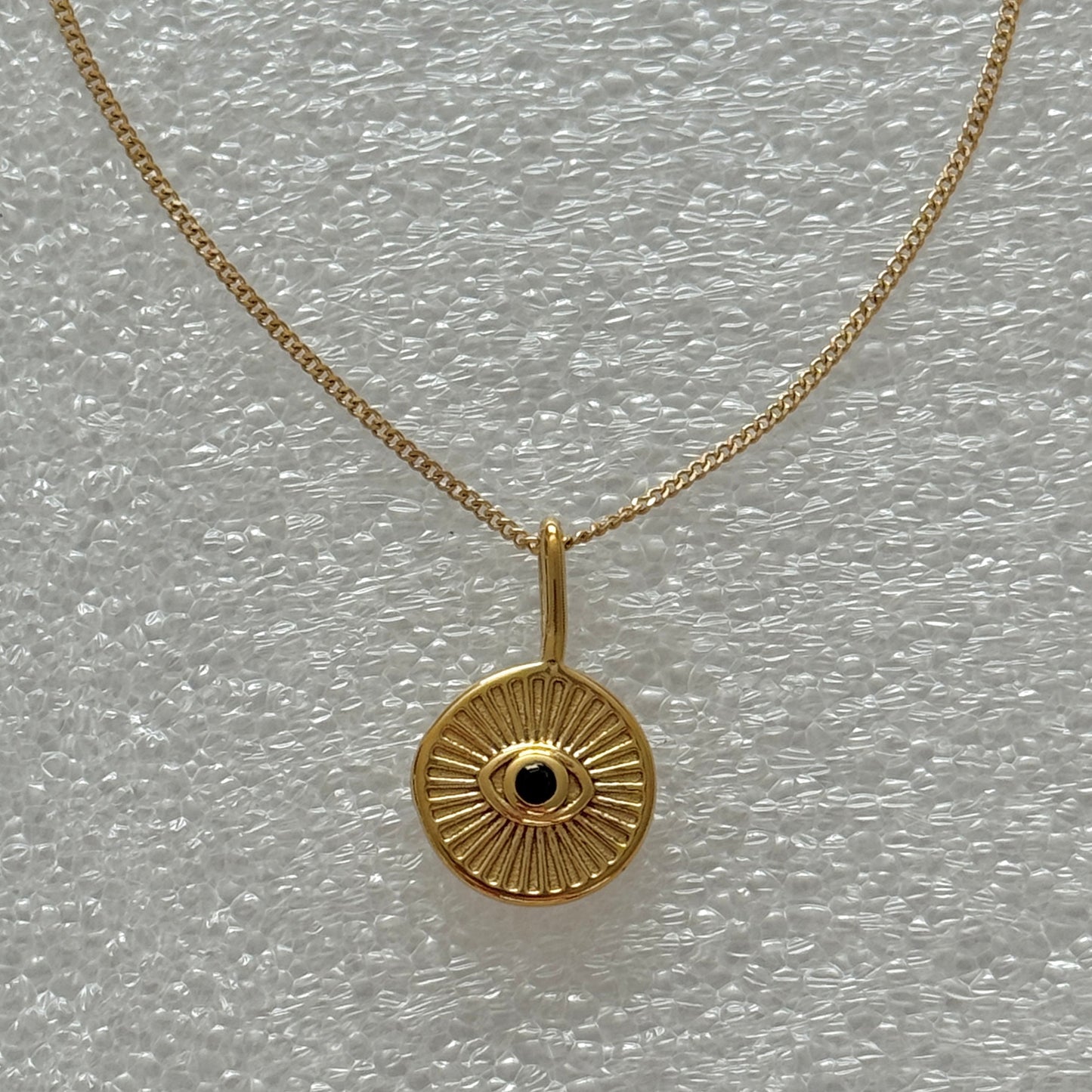 Large Evil Eye 2.0 Necklace - Gold - Namaste Jewelry Canada