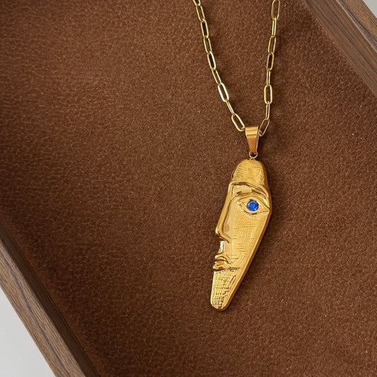 Le Visage Necklace - Namaste Jewelry Canada