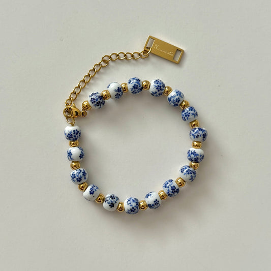 Lujain Bracelet - Blue - Namaste Jewelry Canada