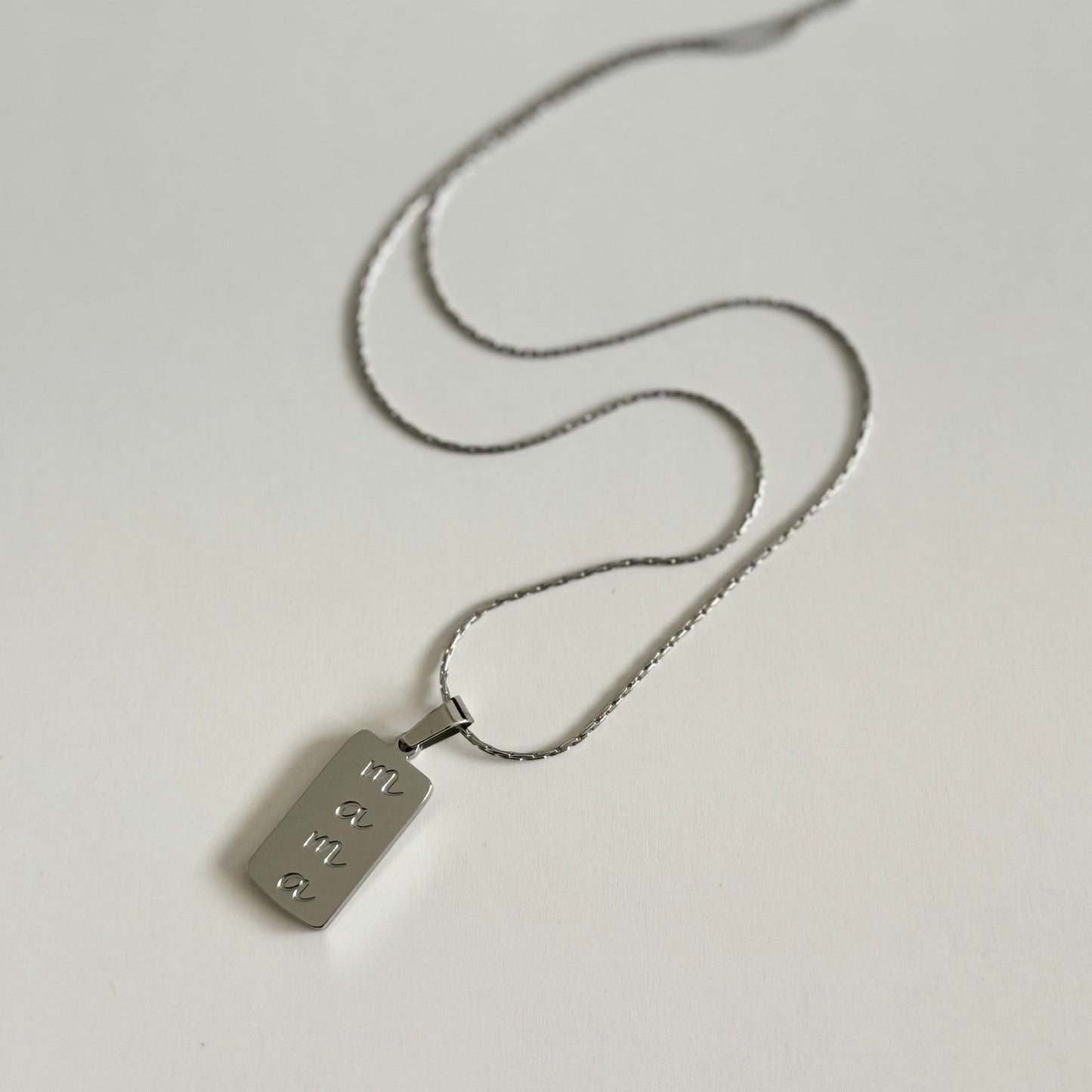 Mama Necklace - Silver - Namaste Jewelry Canada