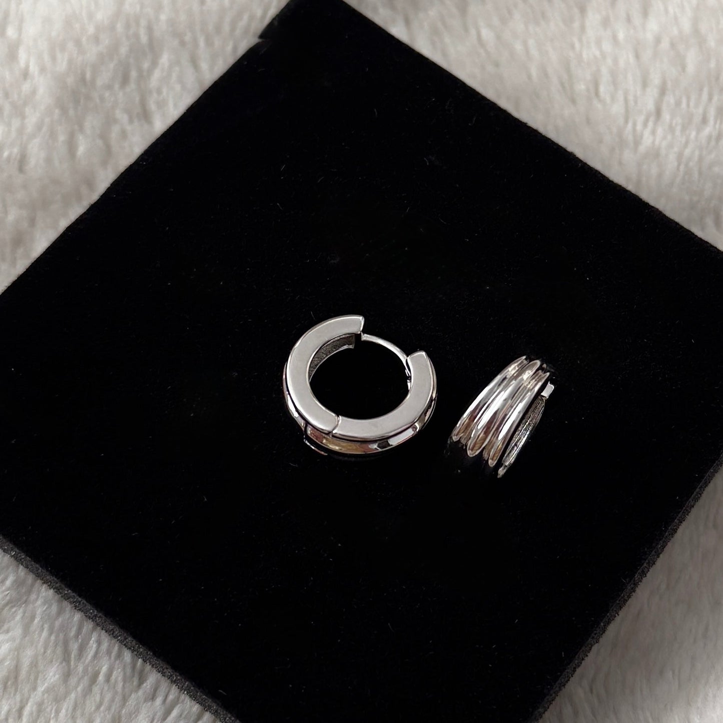 Miami Hoops - Silver - Namaste Jewelry Canada