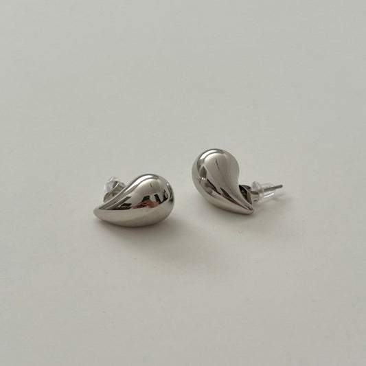 Mini Gobbet Hoops- Silver - Namaste Jewelry Canada