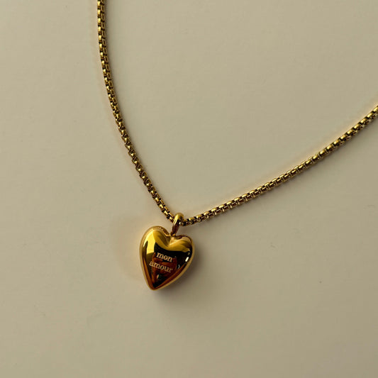 Mon Amour Necklace - Gold - Namaste Jewelry Canada