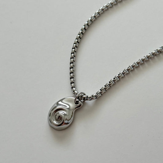 Nautilus Necklace - Silver - Namaste Jewelry Canada