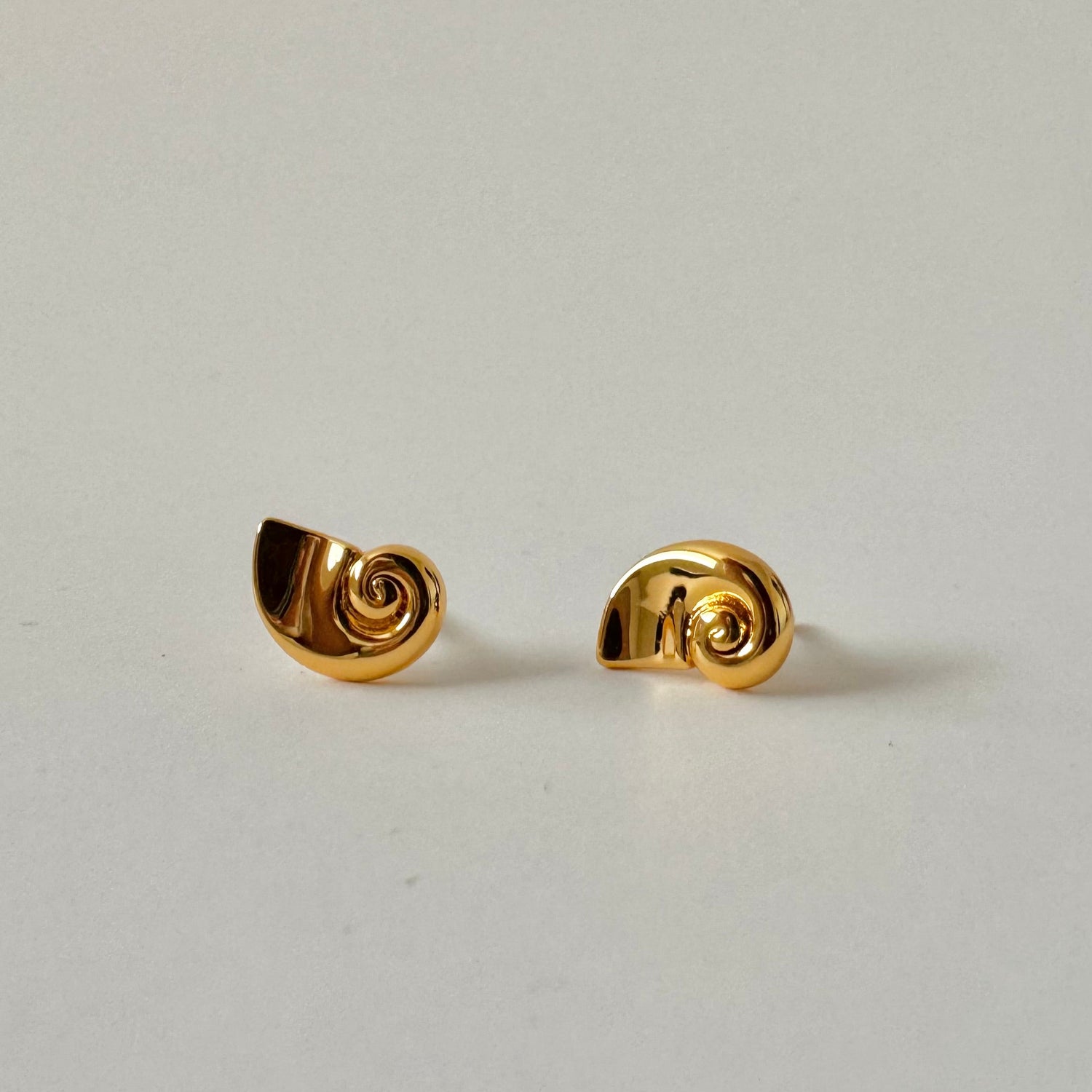 Nautilus Shell Studs - Namaste Jewelry Canada