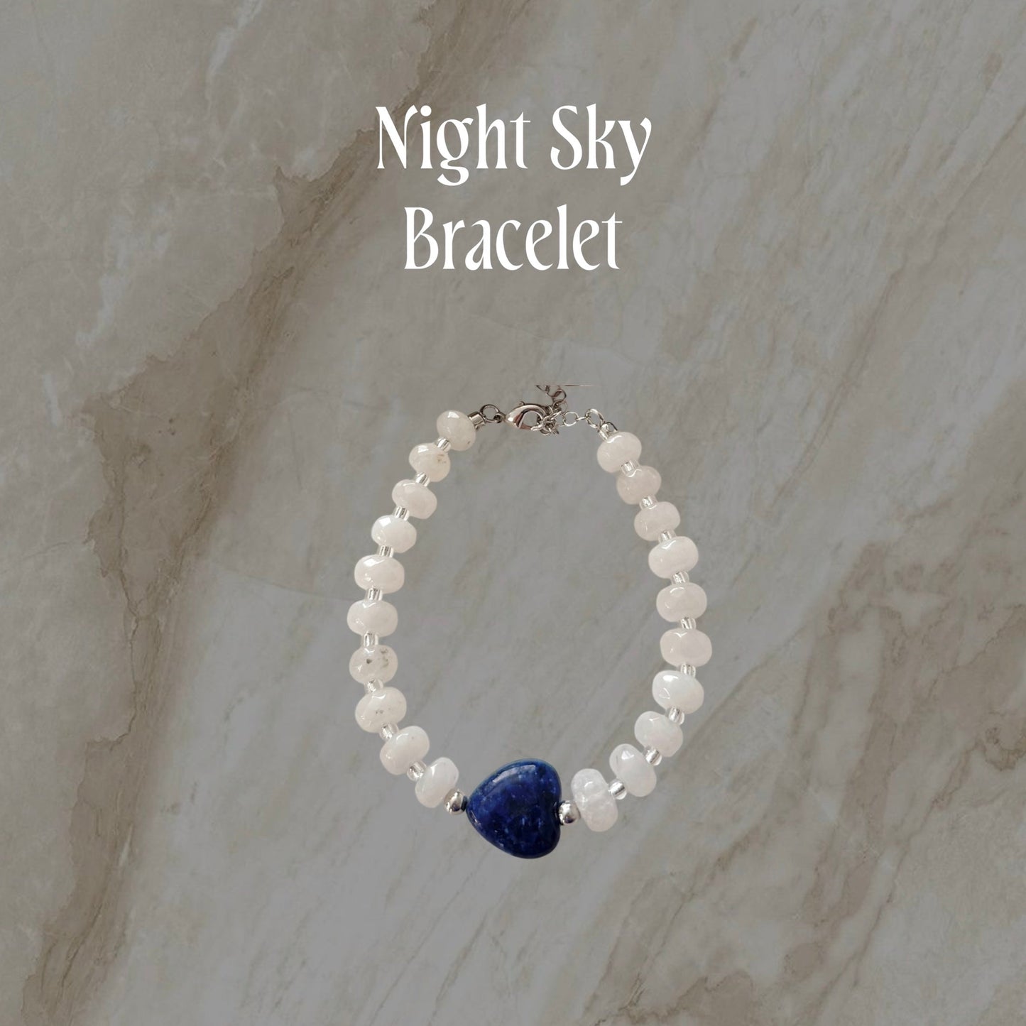Night Sky Bead Bracelet - Namaste Jewelry Canada