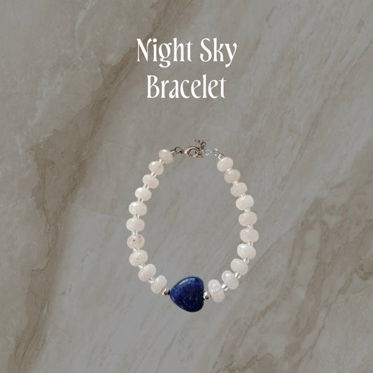 Night Sky Bead Bracelet - Namaste Jewelry Canada
