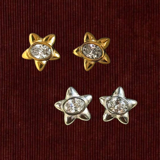 Periwinkle Studs - Namaste Jewelry Canada