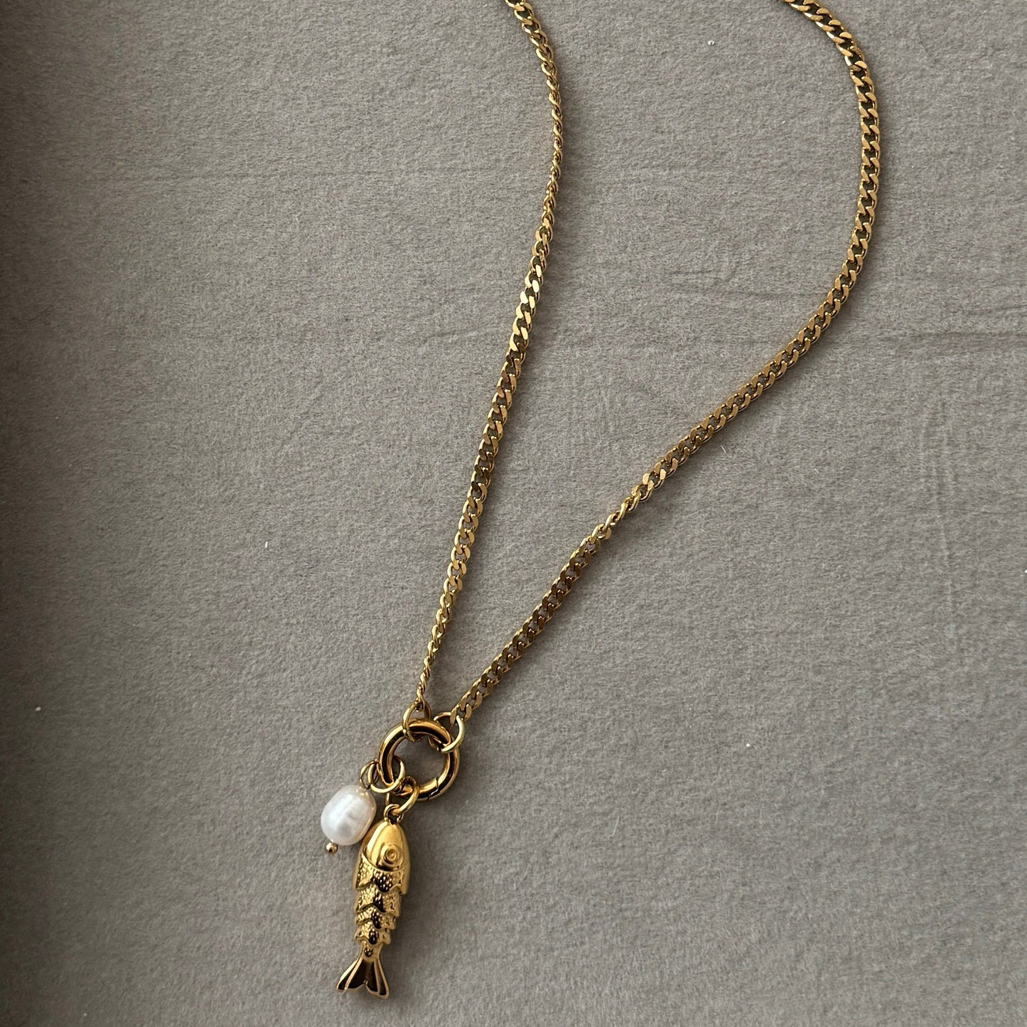 Poisson Charm Necklace - Namaste Jewelry Canada