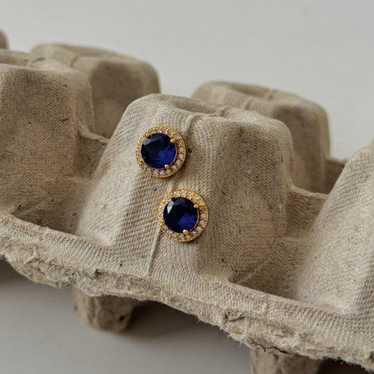 Rika 2.0 Round Studs - Namaste Jewelry Canada