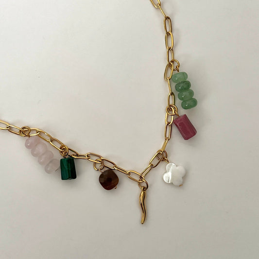 Risa Charm Necklace - Namaste Jewelry Canada