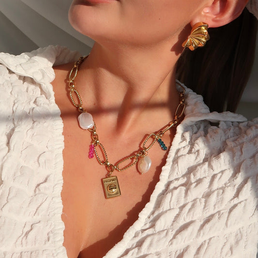 Samara Charm Necklace - Namaste Jewelry Canada