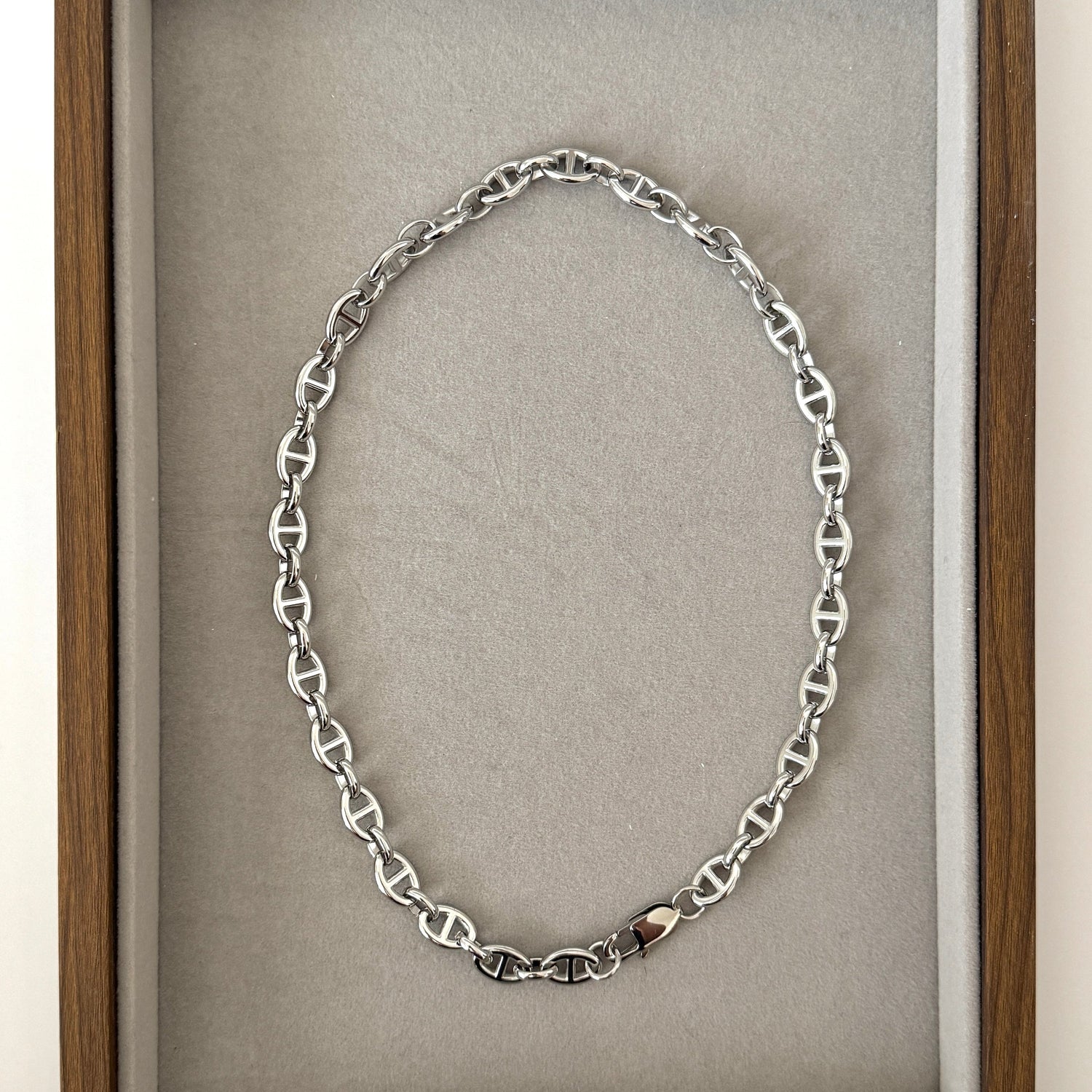 Selena Chain Necklace - Silver - Namaste Jewelry Canada