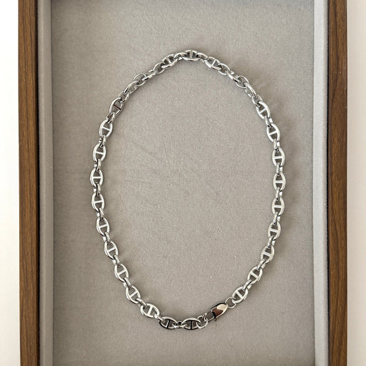 Selena Chain Necklace - Silver - Namaste Jewelry Canada