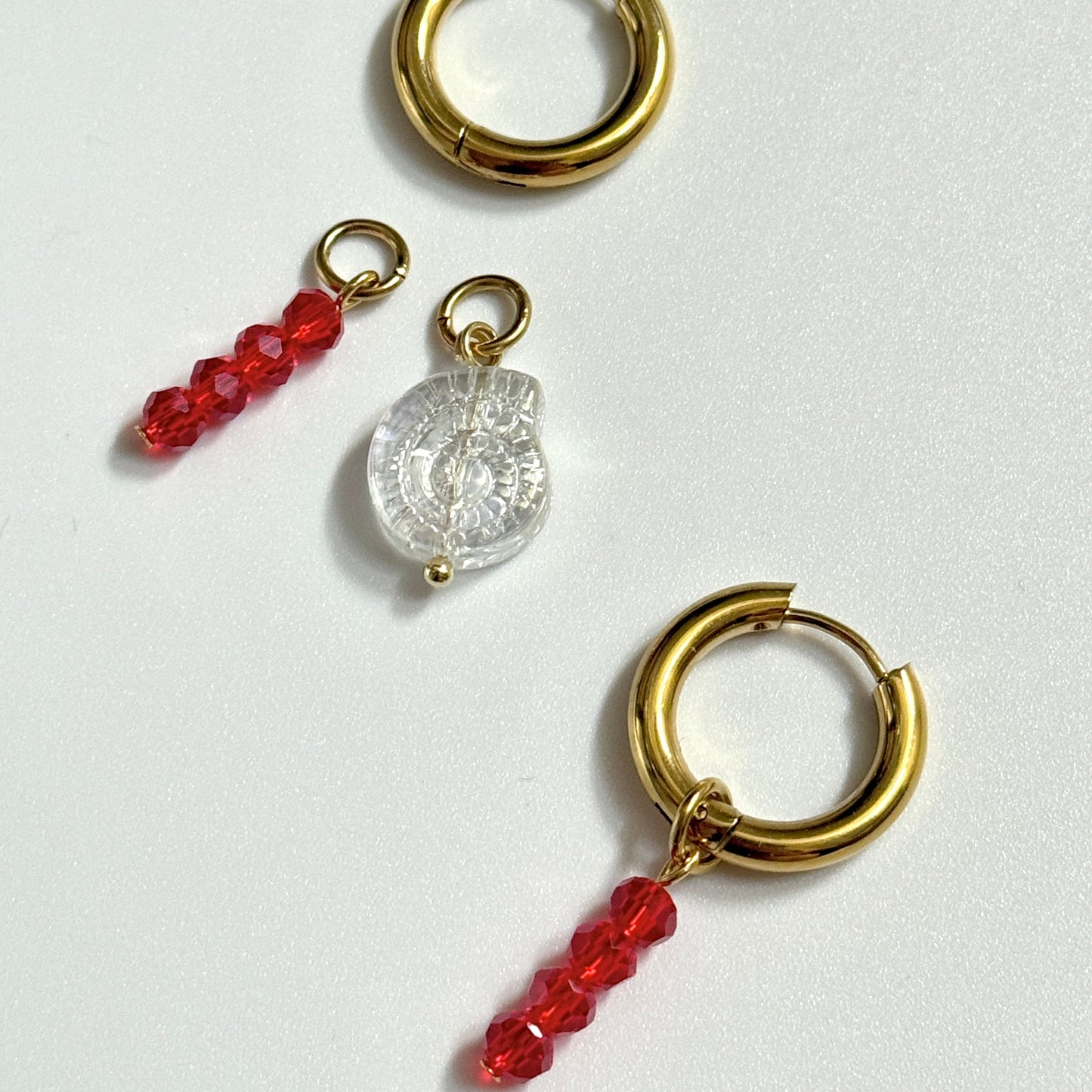 Shell Charm earrings - Namaste Jewelry Canada