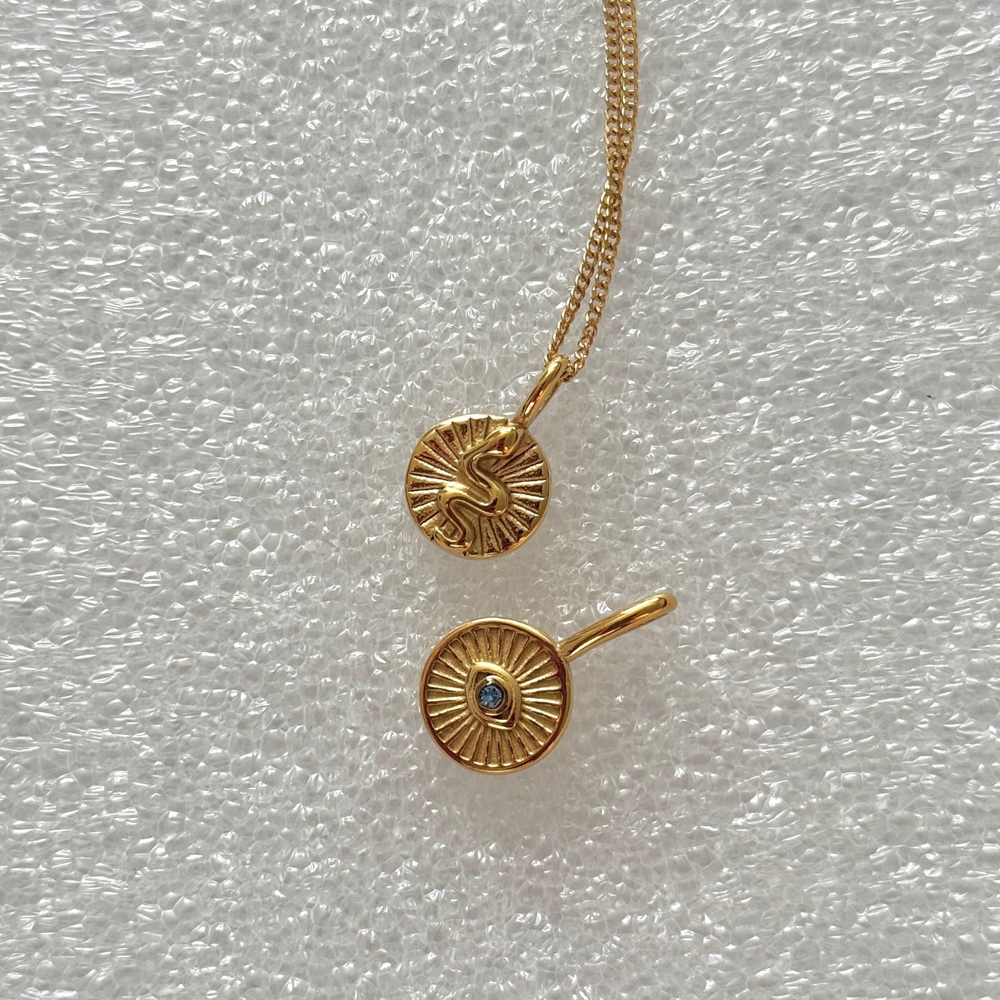 Snake Necklace - Gold - Namaste Jewelry Canada