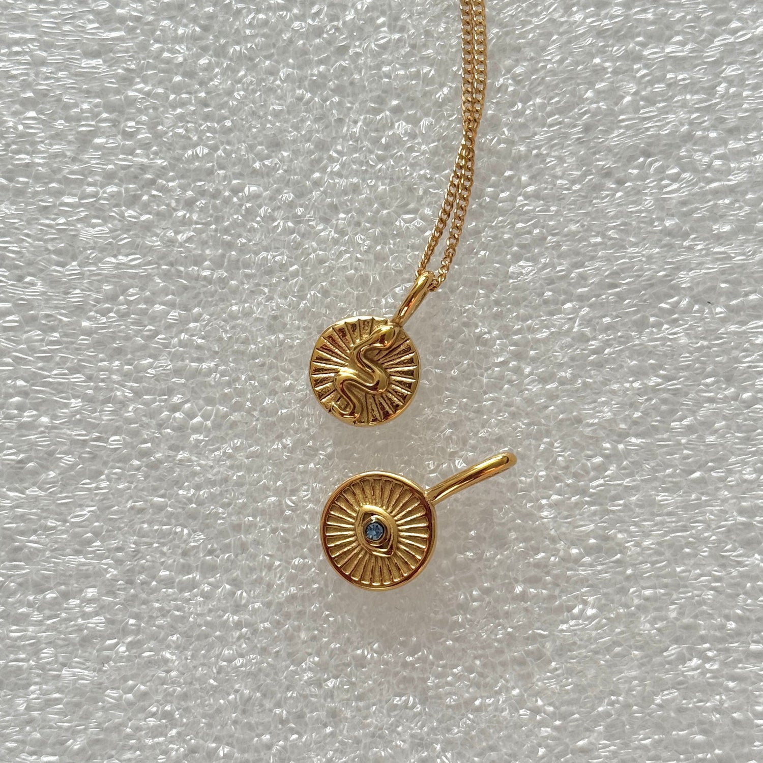 Snake Necklace - Gold - Namaste Jewelry Canada