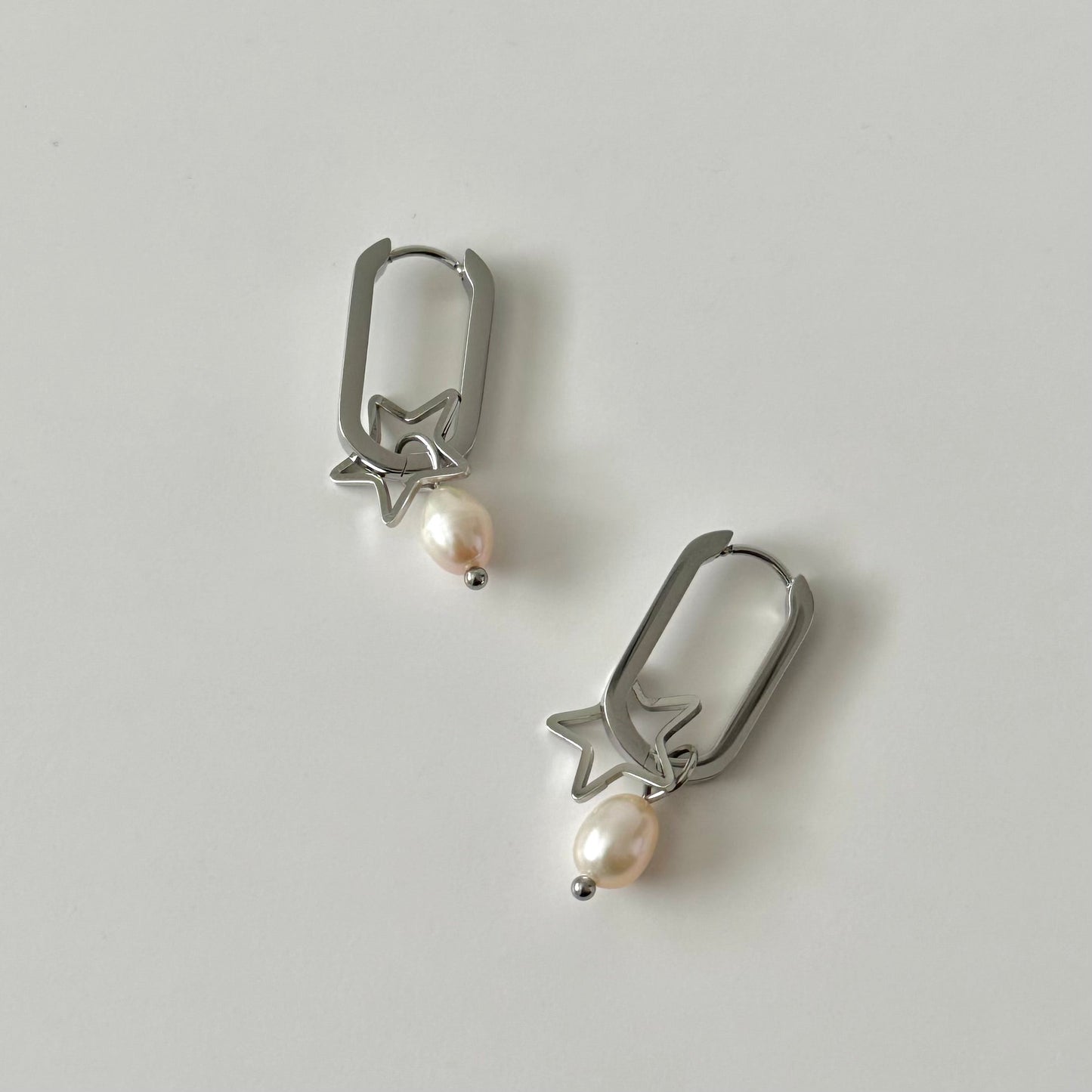 Suha Charm Earrings - Silver - Namaste Jewelry Canada