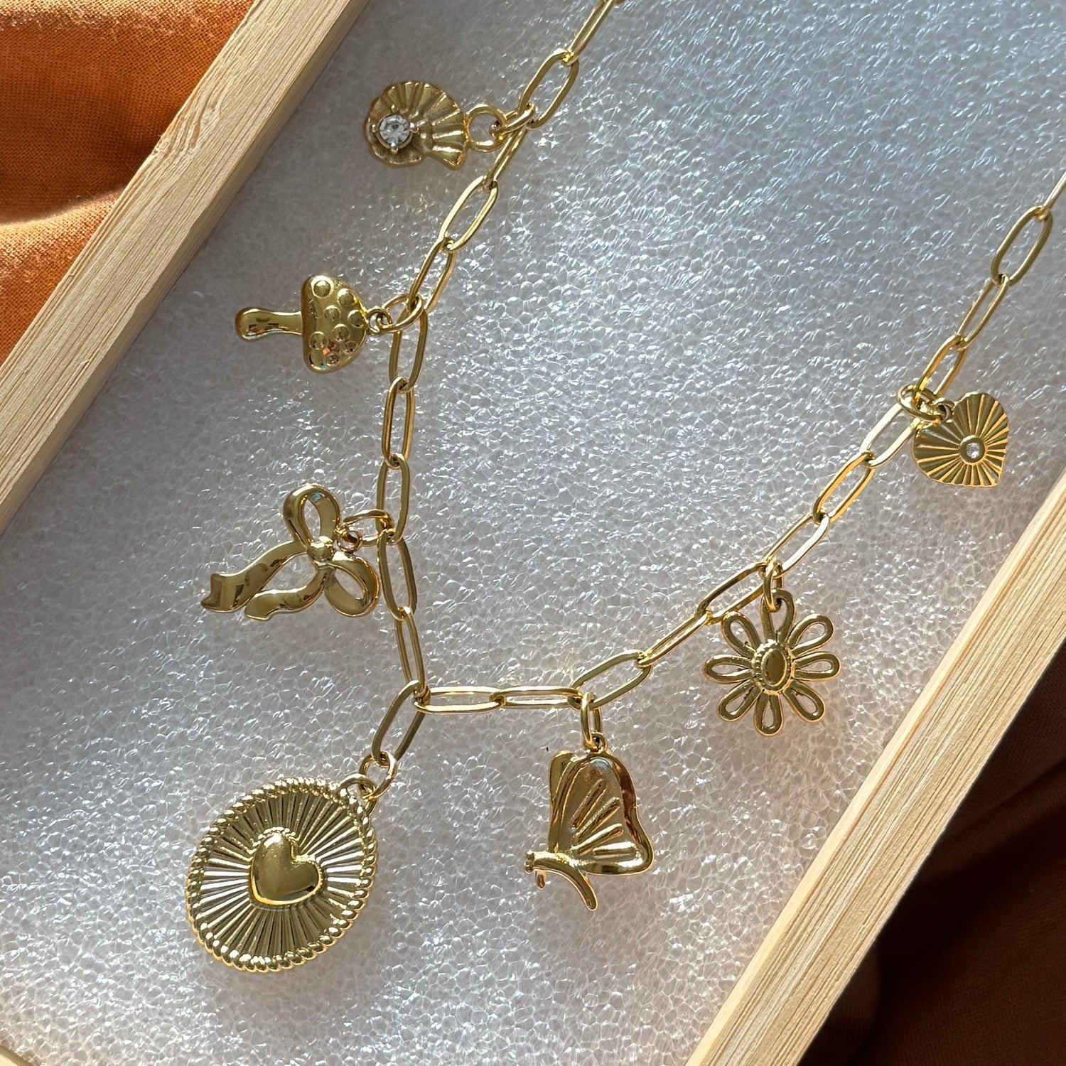 Sweetheart Charm Necklace - Namaste Jewelry Canada