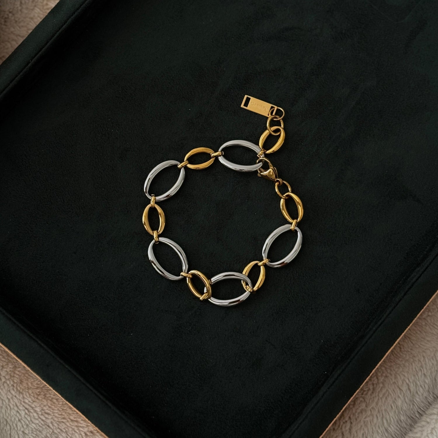Taylor Two Tone Bracelet - Namaste Jewelry Canada