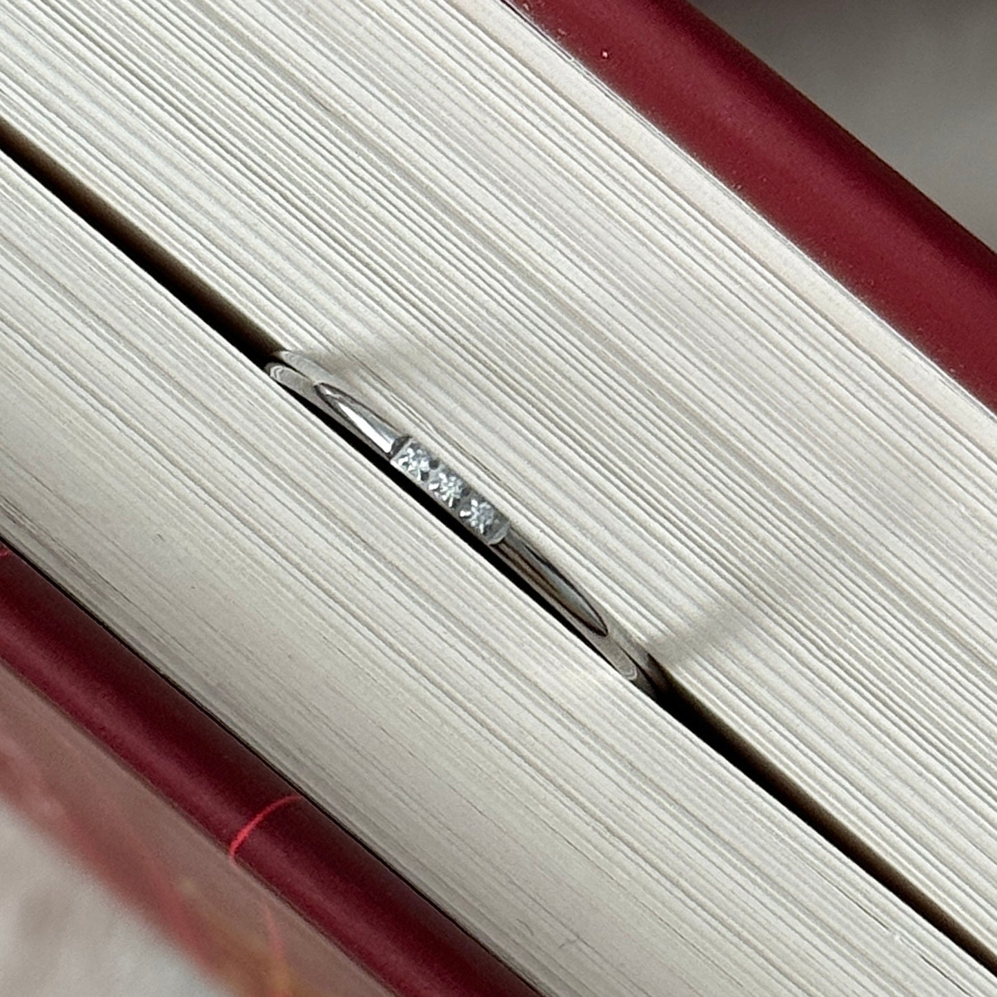 Three Stone Ring - Silver - Namaste Jewelry Canada